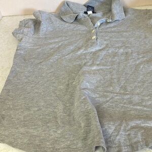 FINAL MARKDOWN Ladies Gray Polo Shirt small